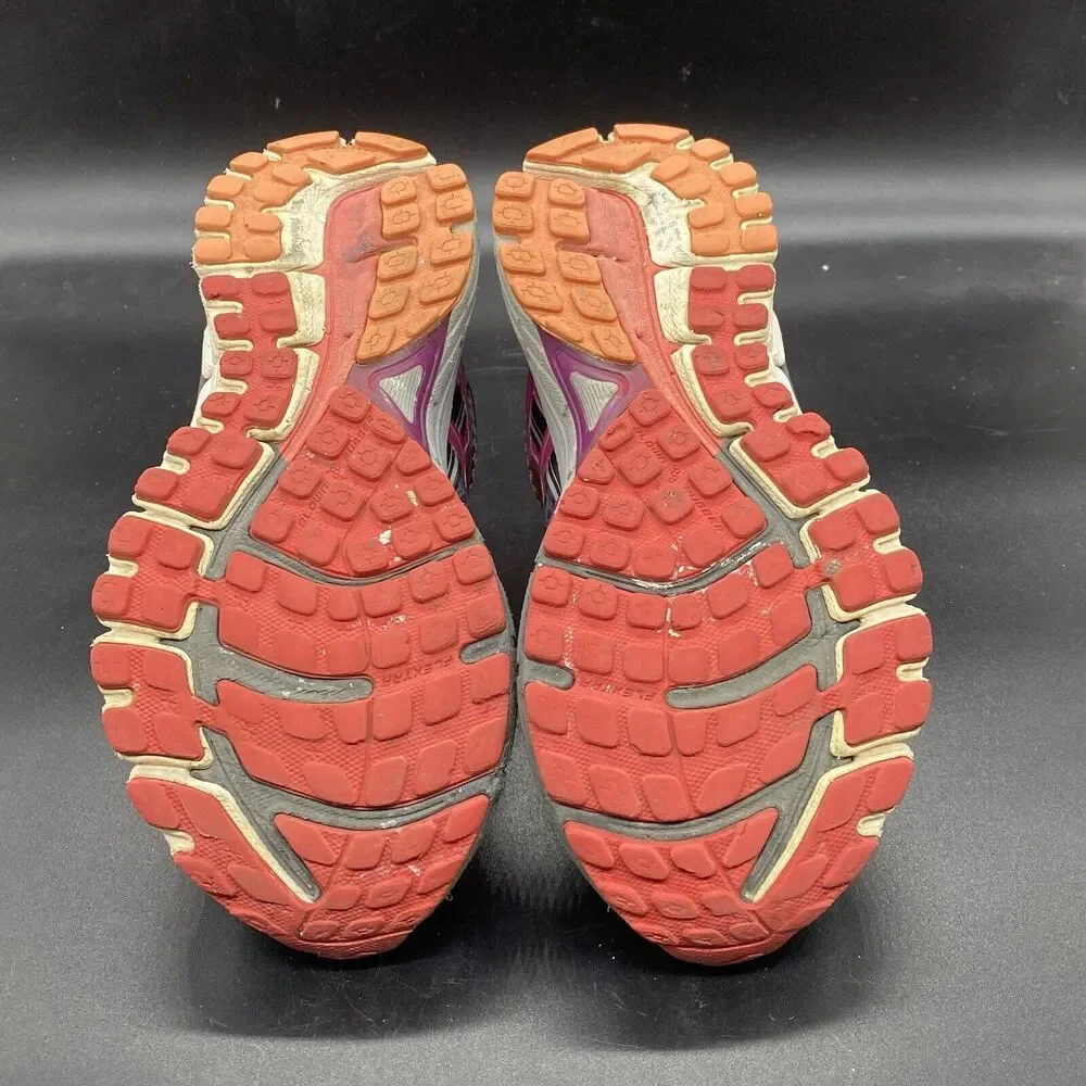 Brooks Adrenaline GTS 17 1202311B044 womens 7.5 gray orange running athletic - Picture 8 of 8